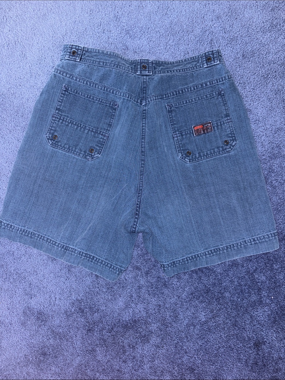 Ralph Lauren Vintage High Rise Denim Shorts - Picture 6 of 7